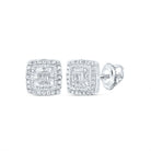 Baguette Diamond Earrings 1/3 Cttw - Splendid Jewellery