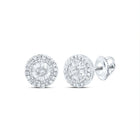 10K White Gold Luxury Diamond Earrings - Splendid Jewellery