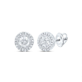 10K White Gold Luxury Diamond Earrings - Splendid Jewellery