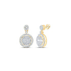 10K Yellow Gold Diamond Earrings for Everyday Wear with Natural Sparkle - Splendid Jewellery