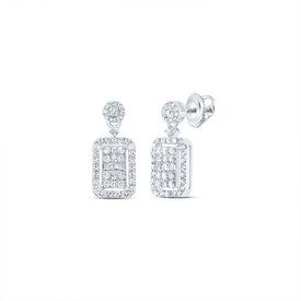 Emerald Earrings 1/2 Cttw - Splendid Jewellery