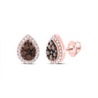 Diamond Stud Earrings in 10K Rose Gold Gift Edition - Splendid Jewellery