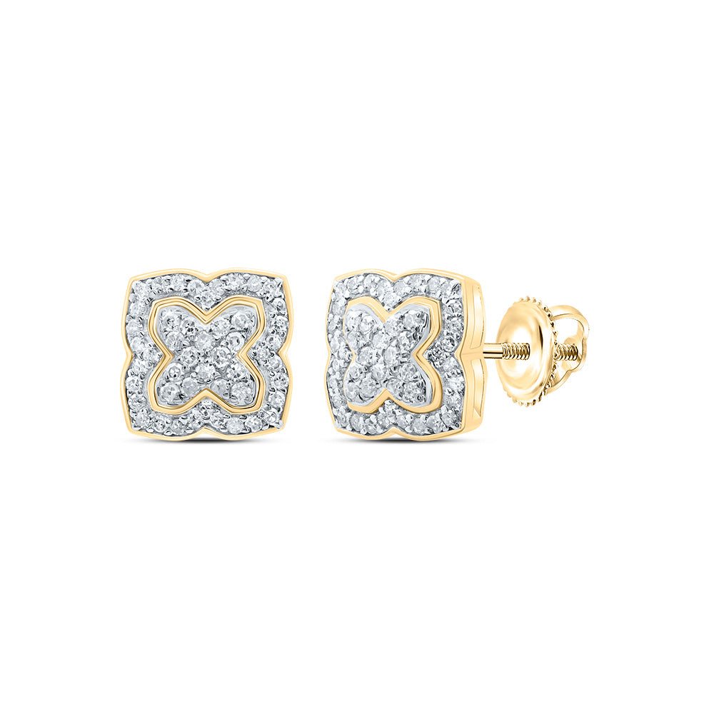 Diamond Stud Earrings with Natural Sparkle with Fine Detail - Splendid Jewellery