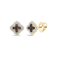 Load image into Gallery viewer, Diamond Earrings in 10K Yellow Gold for Everyday Wear - Splendid Jewellery