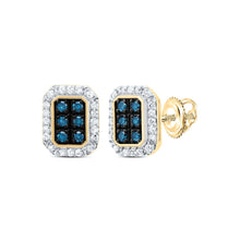 Load image into Gallery viewer, 10K Yellow Gold Diamond Stud Earrings 1/5 Cttw - Splendid Jewellery