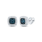 10K White Gold Diamond Stud Earrings 1/3 Cttw - Splendid Jewellery