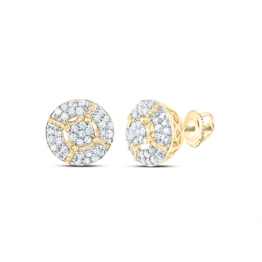 Diamond Earrings in 10K Yellow Gold Gift Edition - Splendid Jewellery