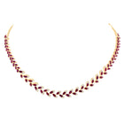 14K Yellow Gold Ruby Earrings Gift Edition - Splendid Jewellery
