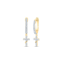 Load image into Gallery viewer, 10K Yellow Gold Diamond Earrings 1/6 Cttw Gift Edition - Splendid Jewellery