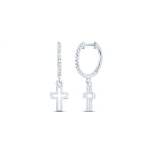 Load image into Gallery viewer, Diamond Earrings in 14K White Gold Gift Edition - Splendid Jewellery