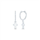 Diamond Earrings in 14K White Gold Gift Edition - Splendid Jewellery