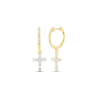 Diamond Earrings in 14K Yellow Gold Gift Edition - Splendid Jewellery