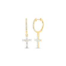 Load image into Gallery viewer, Diamond Earrings in 14K Yellow Gold Gift Edition - Splendid Jewellery