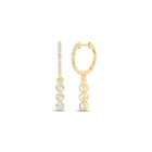 14K Yellow Gold Gift - Ready Diamond Earrings Gift Edition - Splendid Jewellery