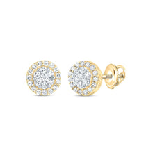 Load image into Gallery viewer, Diamond Stud Earrings in 10K Yellow Gold Gift Edition - Splendid Jewellery