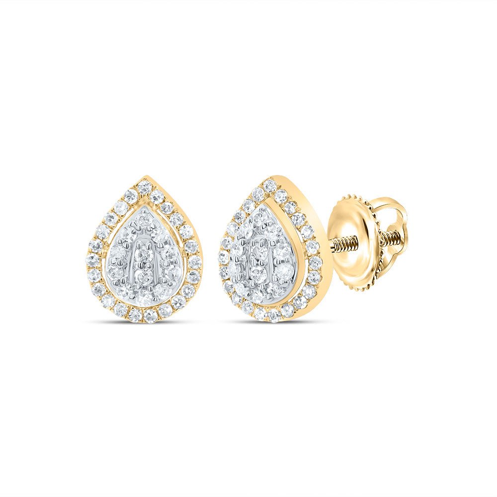 10K Yellow Gold Gift - Ready Diamond Earrings Gift Edition - Splendid Jewellery