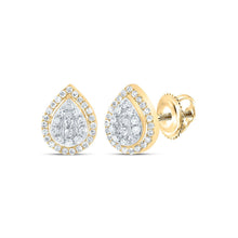 Load image into Gallery viewer, 10K Yellow Gold Gift - Ready Diamond Earrings Gift Edition - Splendid Jewellery