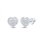 Diamond Stud Earrings with Natural Sparkle with Elegant Styling - Splendid Jewellery
