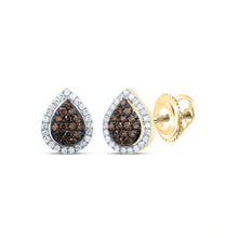 Load image into Gallery viewer, 10K Yellow Gold Gift - Ready Diamond Earrings Gift Edition - Splendid Jewellery