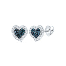 Load image into Gallery viewer, Diamond Fine Jewellery Stud Earrings with Fine Detail - Splendid Jewellery