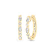 Load image into Gallery viewer, 10K Yellow Gold Gift - Ready Diamond Earrings Gift Edition - Splendid Jewellery