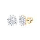 10K Yellow Gold Gift - Ready Diamond Earrings Gift Edition - Splendid Jewellery