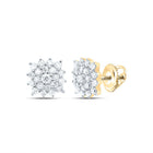 10K Yellow Gold Gift - Ready Diamond Earrings Gift Edition - Splendid Jewellery