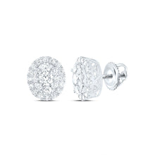 Load image into Gallery viewer, Diamond Stud Earrings with Natural Sparkle with Elegant Styling - Splendid Jewellery