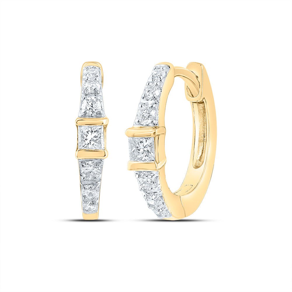 Diamond Hoop Earrings with Natural Sparkle Gift Edition - Splendid Jewellery