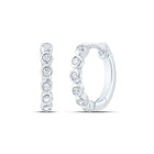 Diamond Hoop Earrings with Natural Sparkle for Everyday Wear - Splendid Jewellery