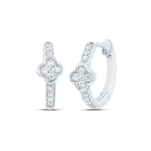 Load image into Gallery viewer, 10K White Gold Gift - Ready Diamond Earrings Gift Edition - Splendid Jewellery
