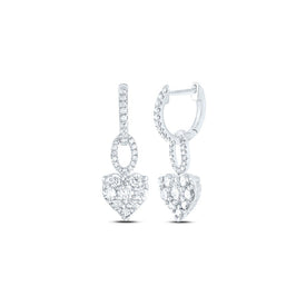 Diamond Earrings with Natural Sparkle with Elegant Styling - Splendid Jewellery
