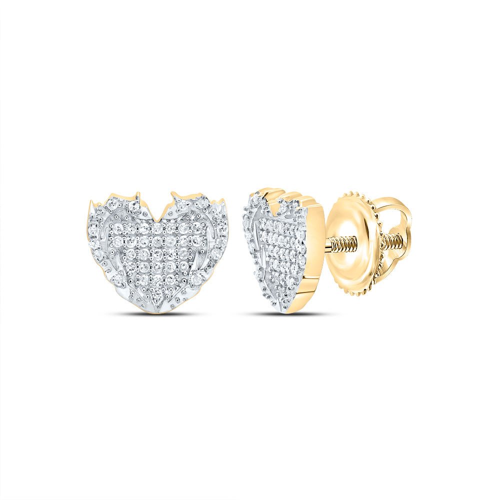 Gold Diamond Earrings for Everyday Wear - Splendid Jewellery