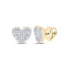 Gold Diamond Earrings for Everyday Wear - Splendid Jewellery