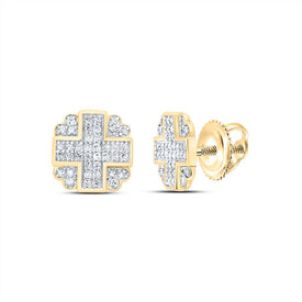 Diamond Stud Earrings with Natural Sparkle with Elegant Styling - Splendid Jewellery