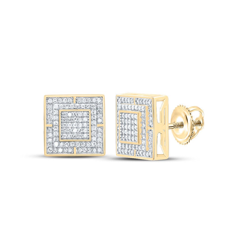 Gold Diamond Earrings for Everyday Wear Gift Edition - Splendid Jewellery