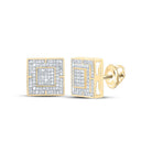 Gold Diamond Earrings for Everyday Wear Gift Edition - Splendid Jewellery