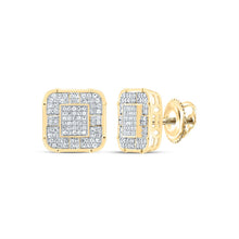 Load image into Gallery viewer, Cushion Diamond Stud Earrings 1/2 Cttw Gift Edition - Splendid Jewellery