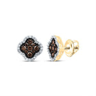 10K Yellow Gold Diamond Earrings for Everyday Wear for Everyday Wear - Splendid Jewellery