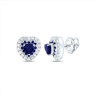 Blue Sapphire Stud Earrings with Natural Sparkle Gift Edition - Splendid Jewellery