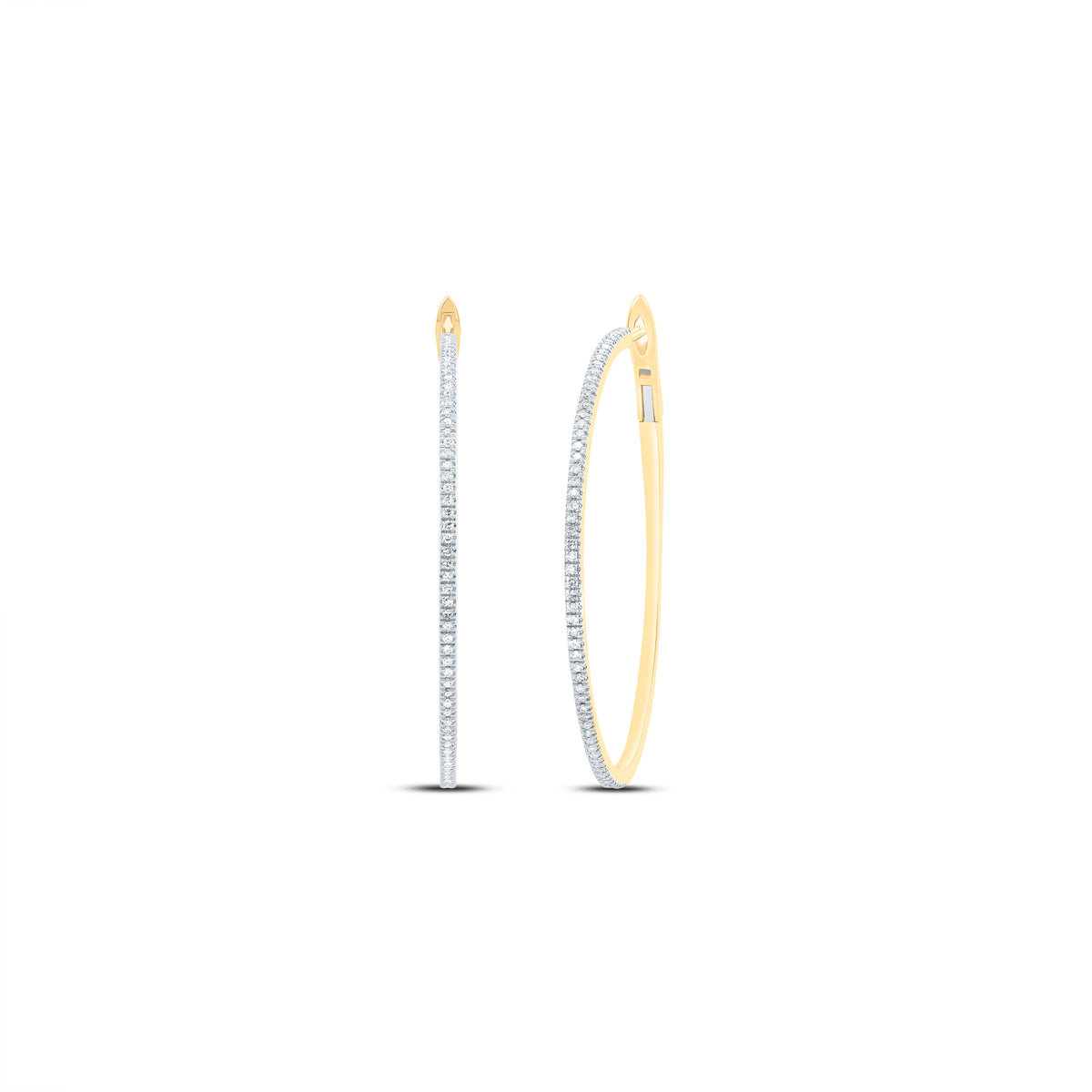 Diamond Earrings in 10K Yellow Gold Gift Edition - Splendid Jewellery