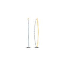 Load image into Gallery viewer, 10K Yellow Gold Gift - Ready Diamond Earrings for Everyday Wear - Splendid Jewellery