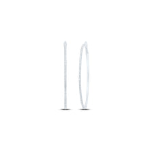 Load image into Gallery viewer, Diamond Earrings in 10K White Gold Gift Edition - Splendid Jewellery