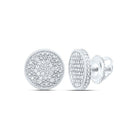 Sterling Silver Diamond Stud Earrings Gift Edition - Splendid Jewellery