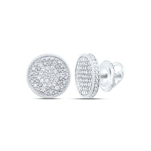Load image into Gallery viewer, Sterling Silver Diamond Stud Earrings Gift Edition - Splendid Jewellery