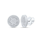 Sterling Silver Diamond Stud Earrings Gift Edition - Splendid Jewellery