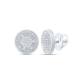 Sterling Silver Diamond Stud Earrings Gift Edition - Splendid Jewellery