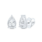 Diamond Stud Earrings in 10K White Gold Gift Edition - Splendid Jewellery