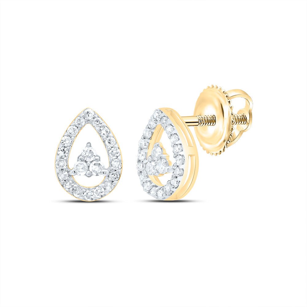 Diamond Stud Earrings with Natural Sparkle with Elegant Styling - Splendid Jewellery