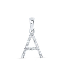 Load image into Gallery viewer, Astonishingly Brilliant Diamond Initial Pendant - Splendid Jewellery